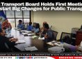 New Transport Board Holds First Meeting to Kickstart Big Changes for Public Transport