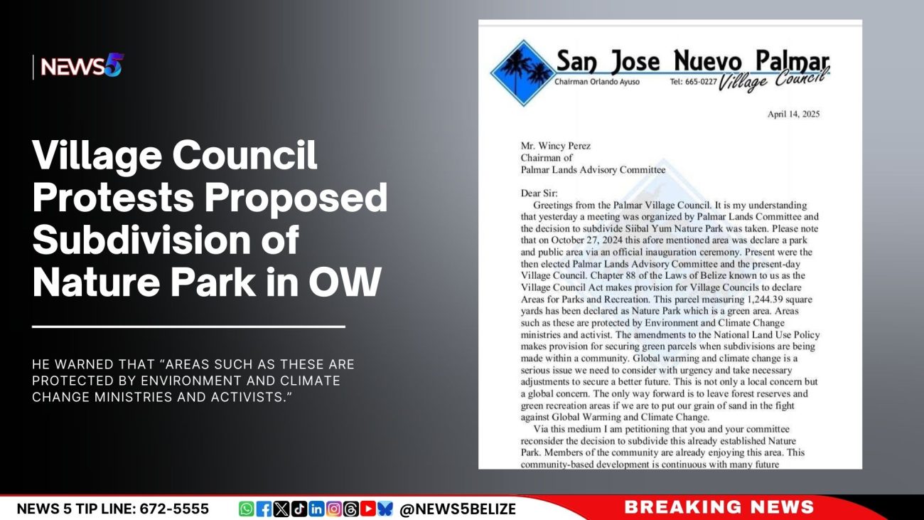 Village Council Protests Proposed Subdivision of Nature Park in OW