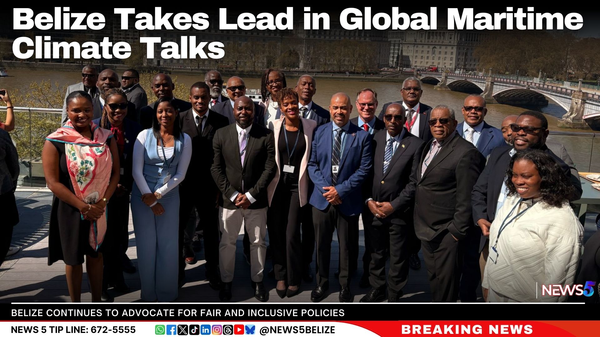 Belize Takes Lead in Global Maritime Climate Talks