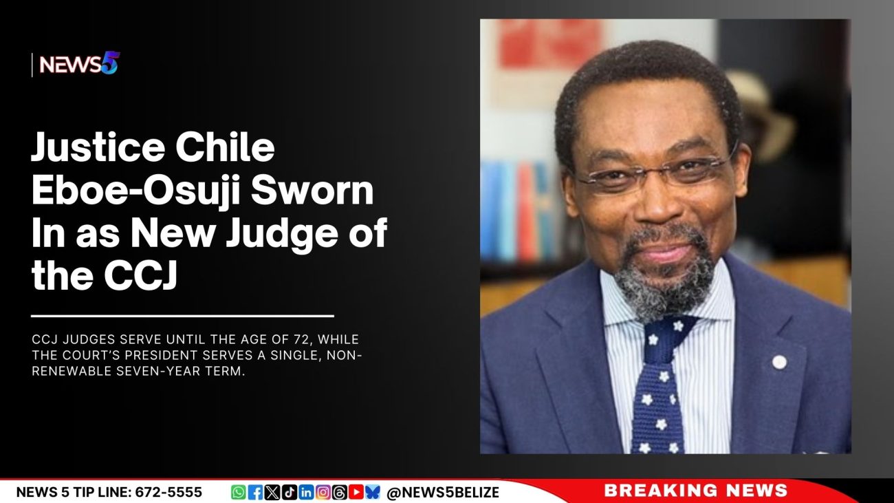 Justice Chile Eboe-Osuji Sworn In as New Judge of the CCJ