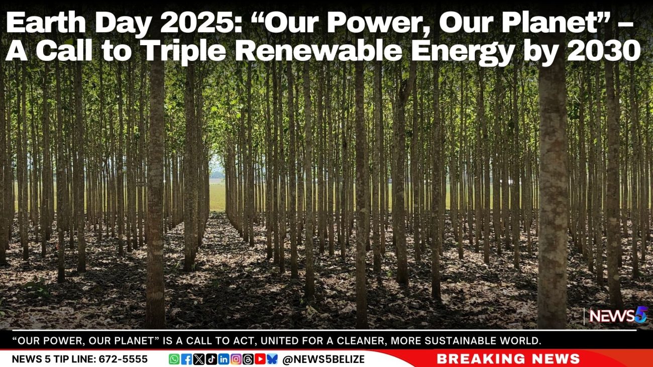 Earth Day 2025 brings the theme “Our Power, Our Planet,” urging global unity around renewable energy with the goal of tripling clean electricity capacity by 2030.
