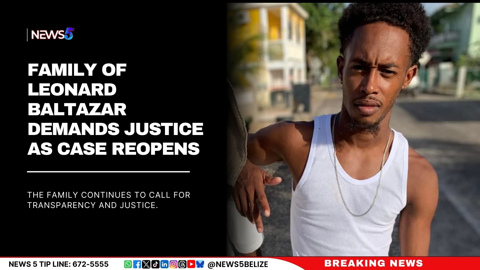 Family of Leonard Baltazar Demands Justice as Case Reopens