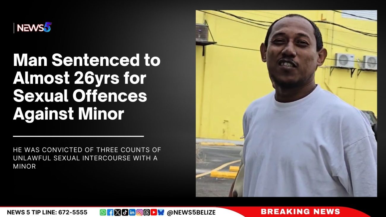 Man Sentenced to Almost 26yrs for Sexual Offences Against Minor