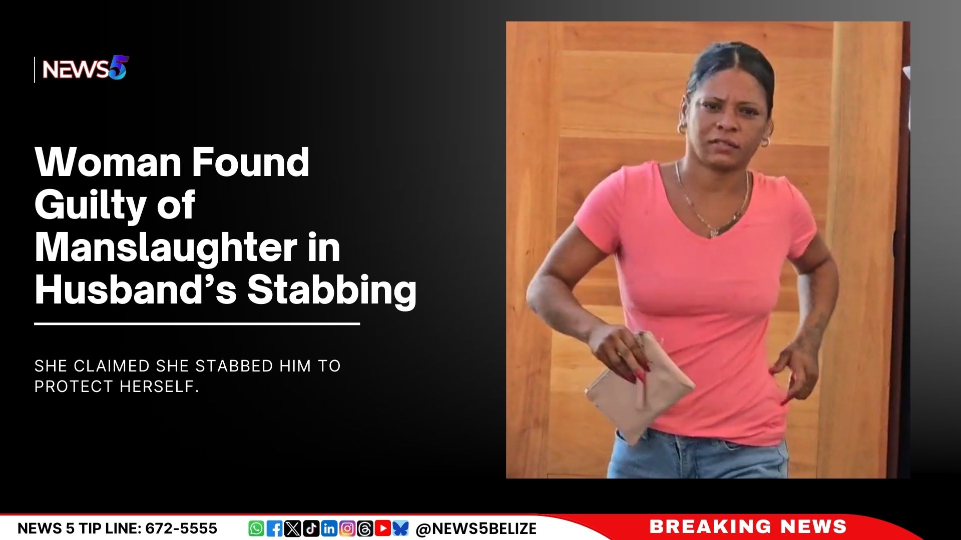 Woman Found Guilty of Manslaughter in Husband’s Stabbing