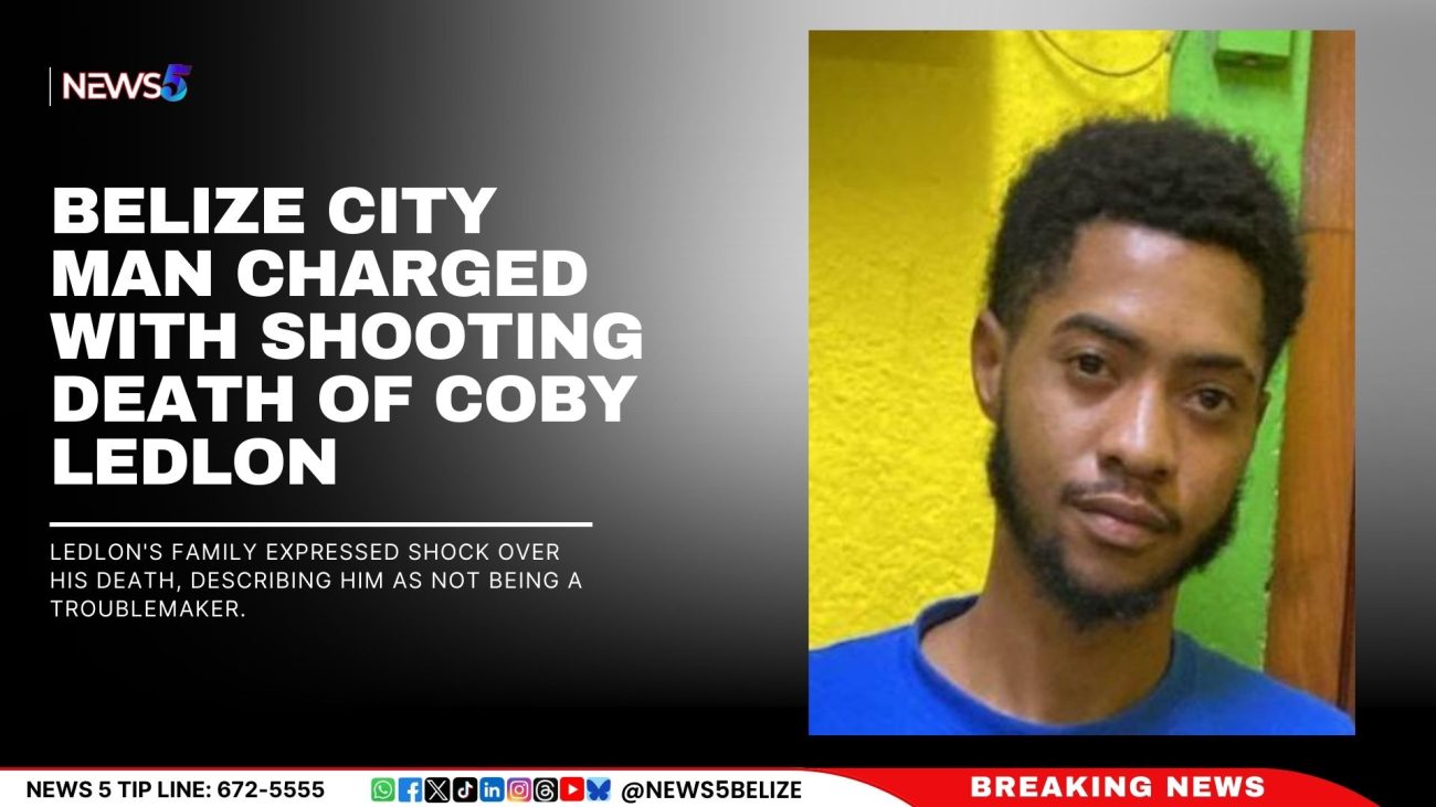 Belize City Man Charged with Shooting Death of Coby Ledlon