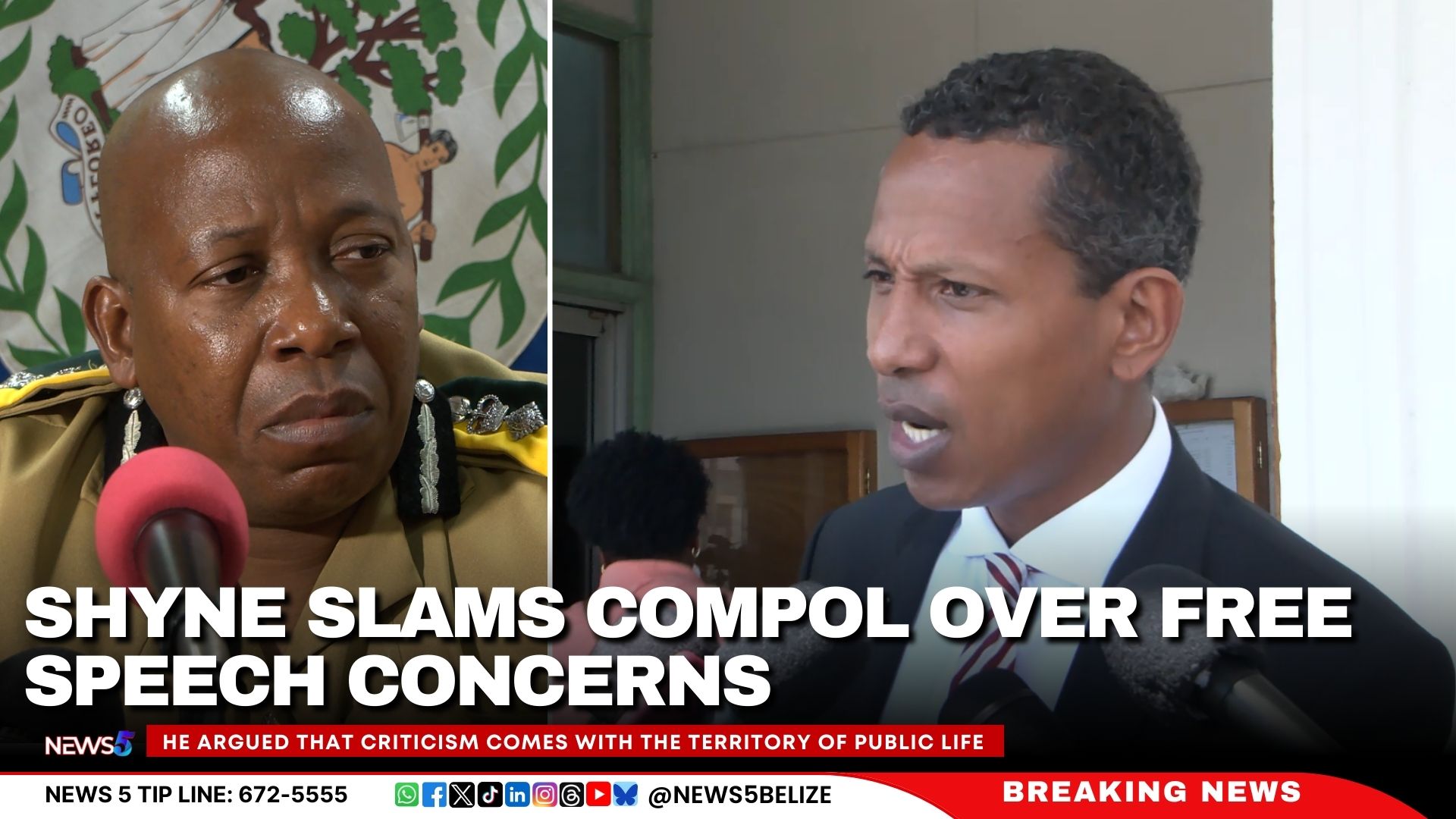 Shyne Slams ComPol Over Free Speech Concerns