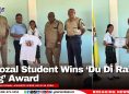 Corozal Student Wins ‘Du Di Rait Ting’ Award