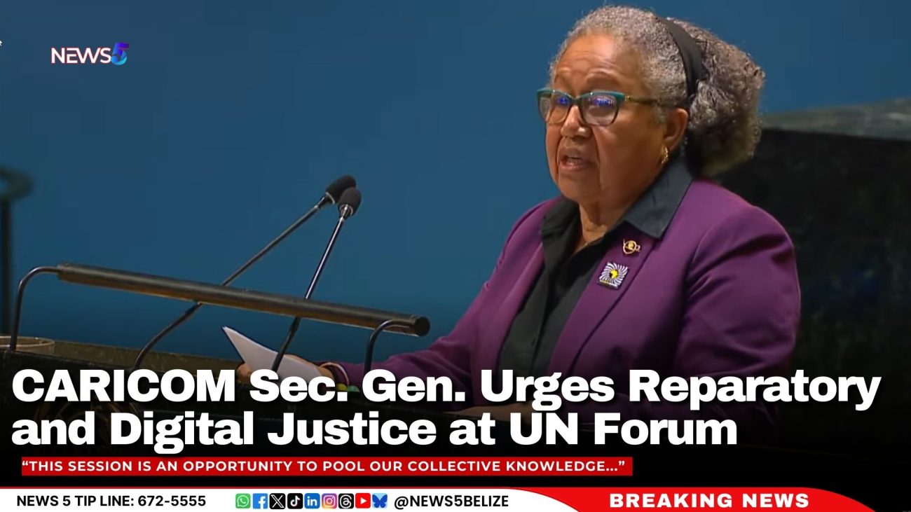 CARICOM Secretary-General Urges Reparatory and Digital Justice at UN Forum