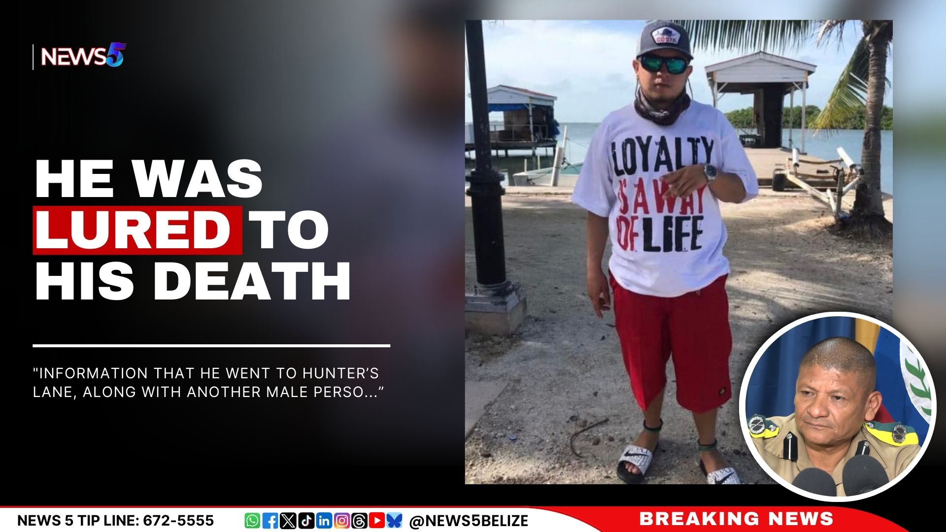 He Was Lured to His Death