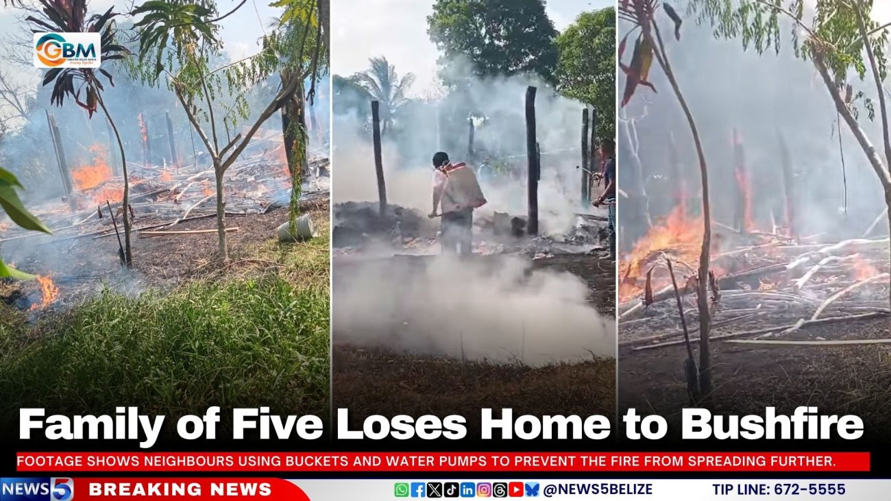 Family of Five Loses Home to Bushfire