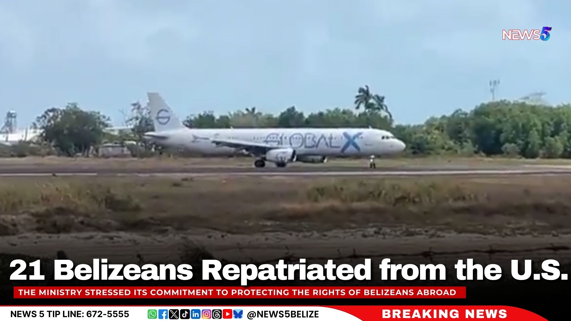 21 Belizeans Repatriated from the U.S.