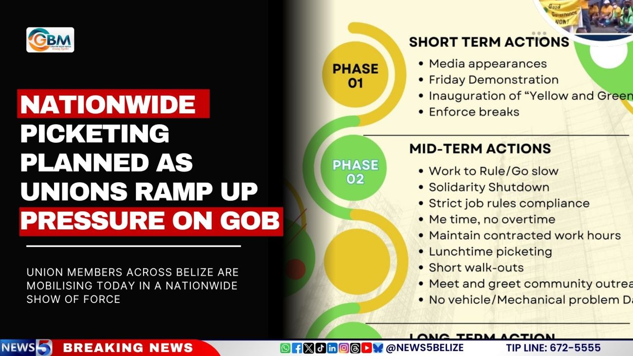 Nationwide Picketing Planned as Unions Ramp Up Pressure on GOB