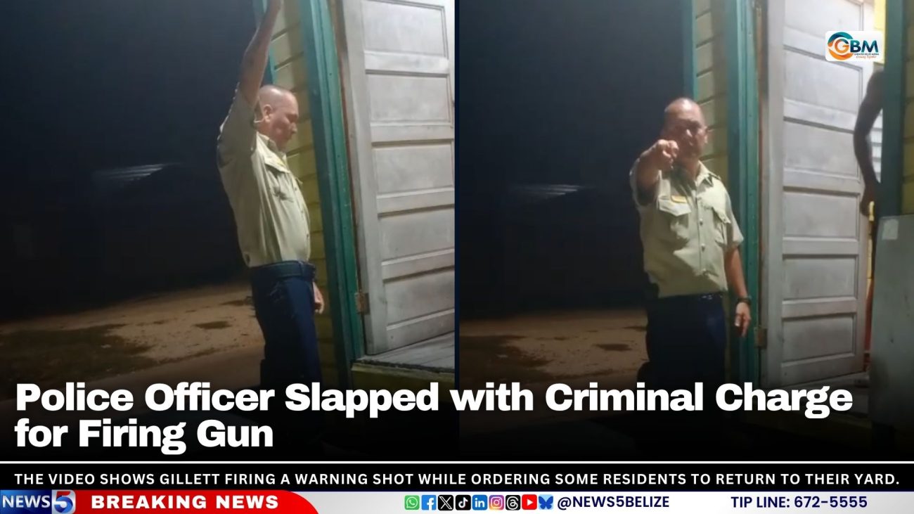 Police Officer Slapped with Criminal Charge for Firing Gun