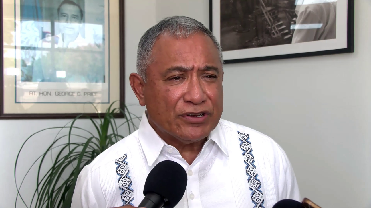 Prime Minister John Briceño