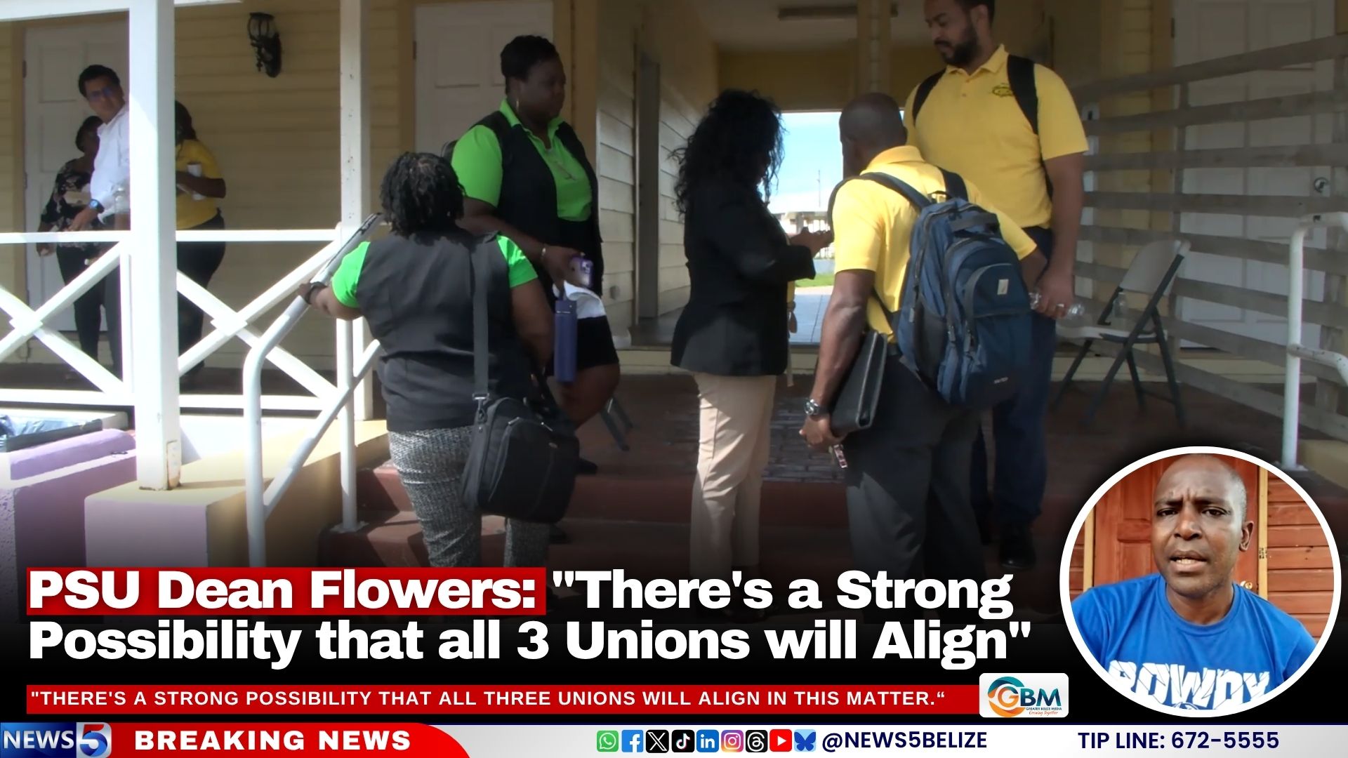 PSU Dean Flowers: "There's a Strong Possibility that all 3 Unions will Align"