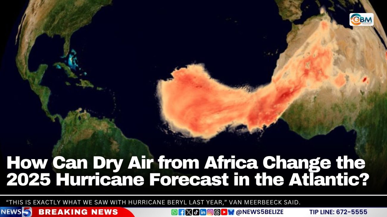 How Can Dry Air from Africa Change the 2025 Hurricane Forecast in the Atlantic?