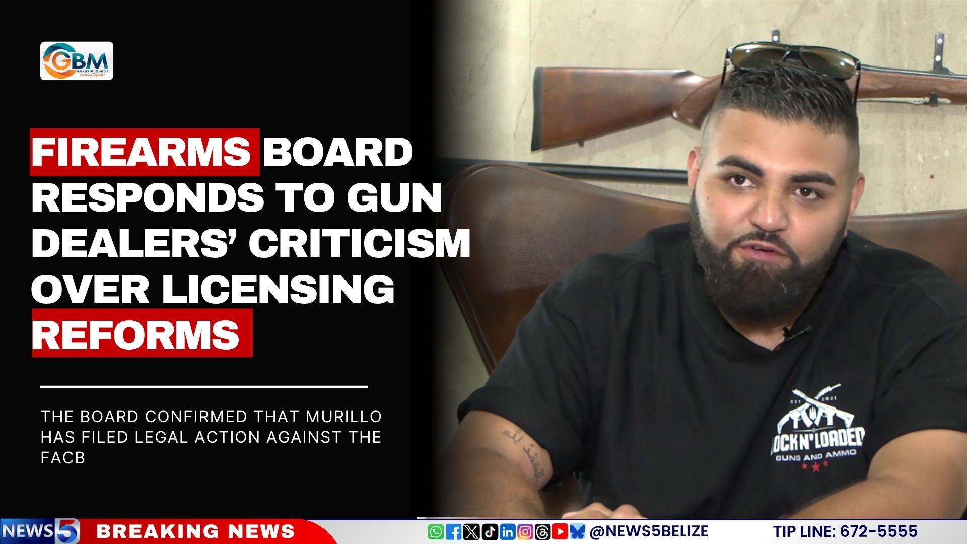 Firearms Board Responds to Gun Dealers’ Criticism Over Licensing Reforms
