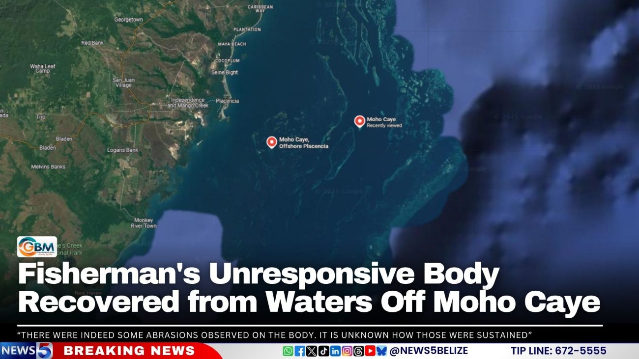 Fisherman's Unresponsive Body Recovered from Waters Off Moho Caye