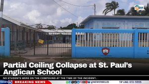 Partial Ceiling Collapse at St. Paul’s Anglican School