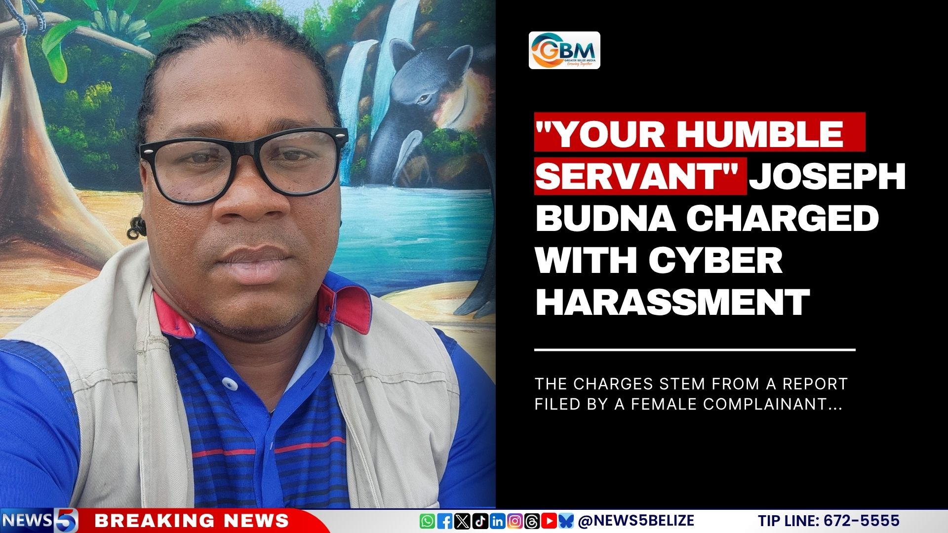 "Your Humble Servant" Joseph Budna Charged with Cyber Harassment