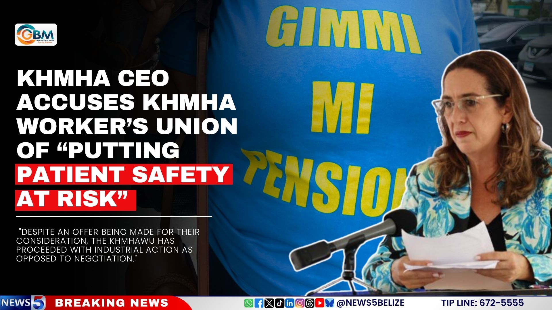 KHMHA CEO Accuses KHMHA Worker’s Union of “Putting Patient Safety at Risk”