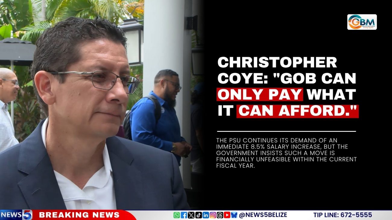 Christopher Coye: "GOB Can Only Pay What It Can Afford."