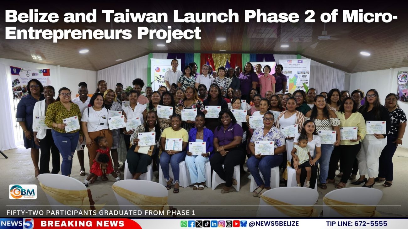 Belize and Taiwan Launch Phase 2 of Micro-Entrepreneurs Project