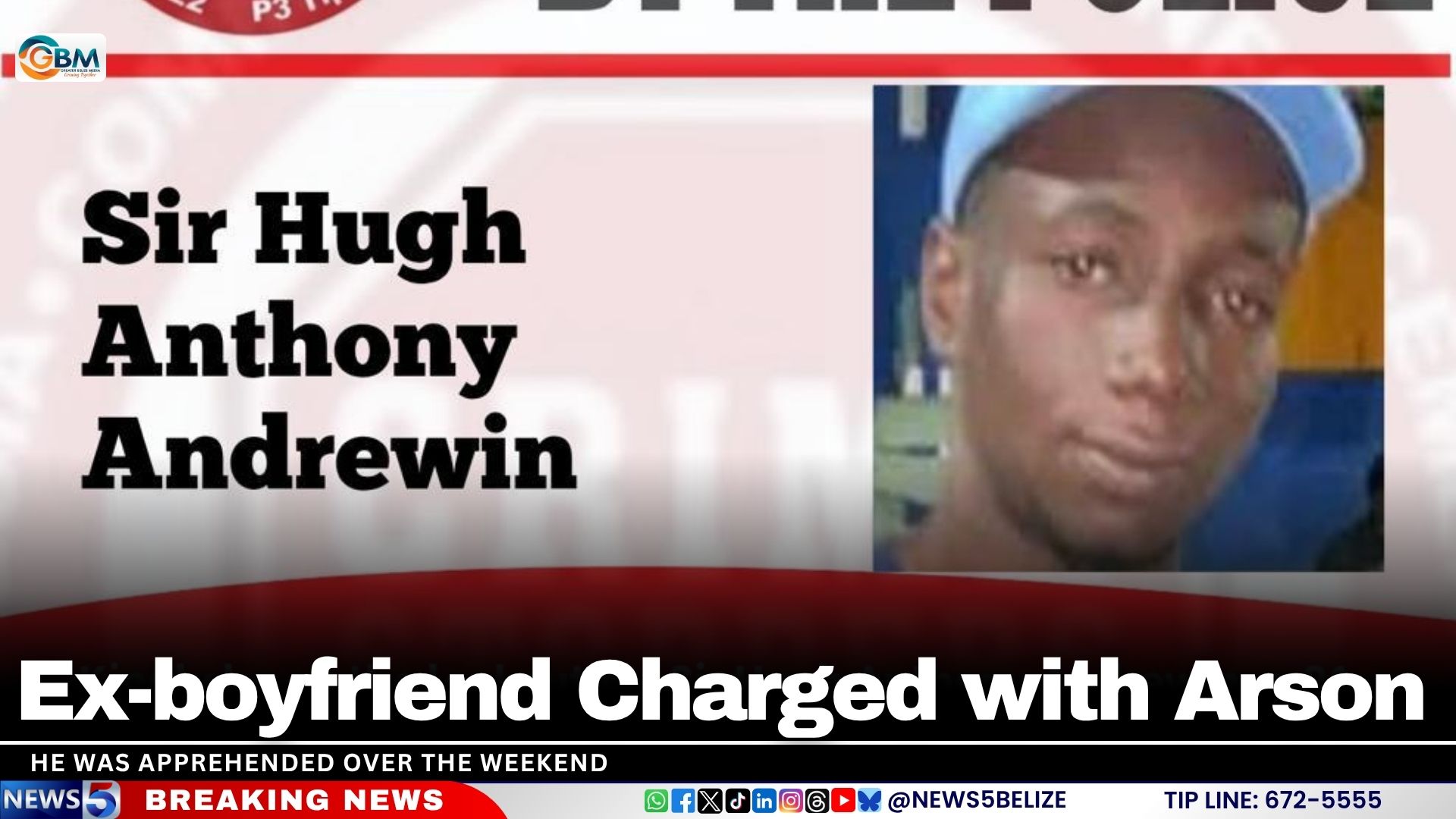 Ex-boyfriend Charged with Arson