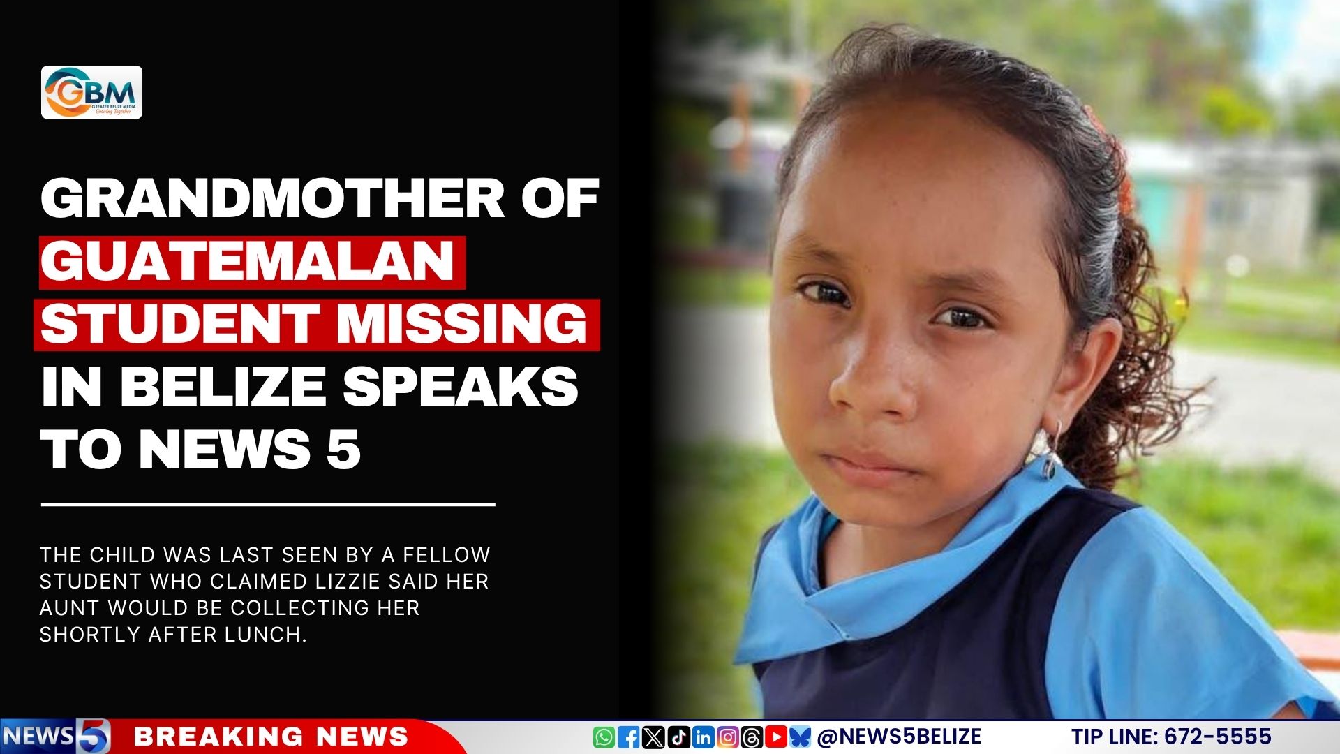 Grandmother of Guatemalan Student Missing in Belize Speaks to News 5
