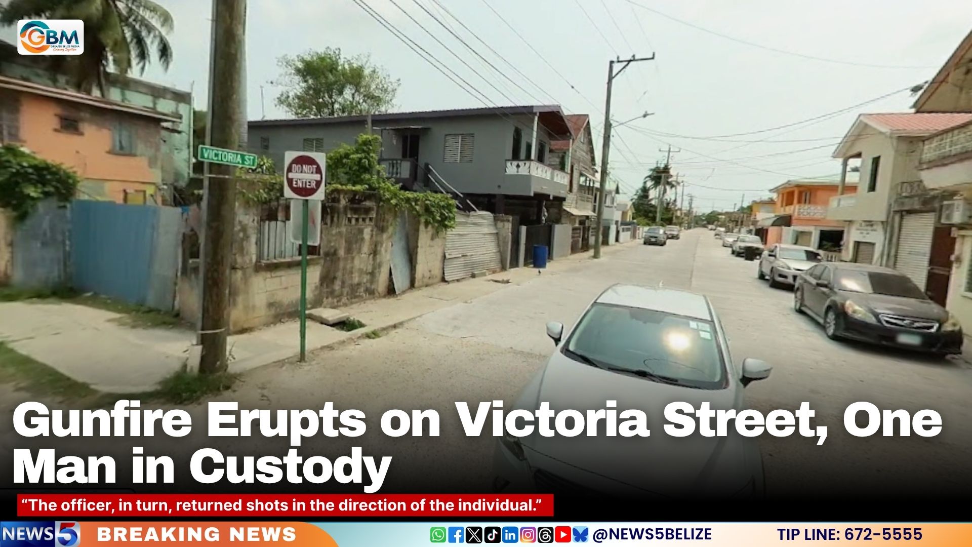 Checkpoint Turns Chaotic on Victoria Street