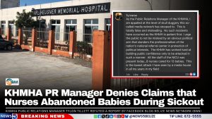 KHMHA PR Manager Denies Claims that Nurses Abandoned Babies During Sickout