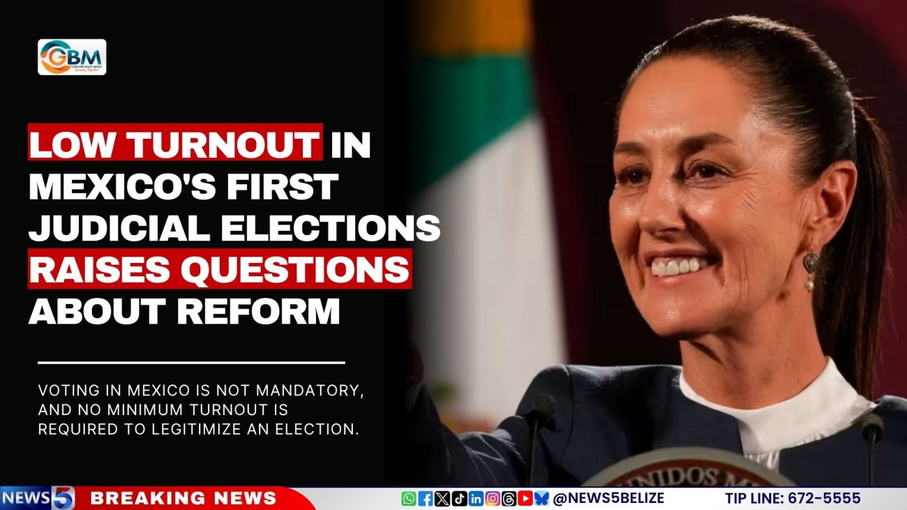 Low Turnout in Mexico's First Judicial Elections Raises Questions About Reform