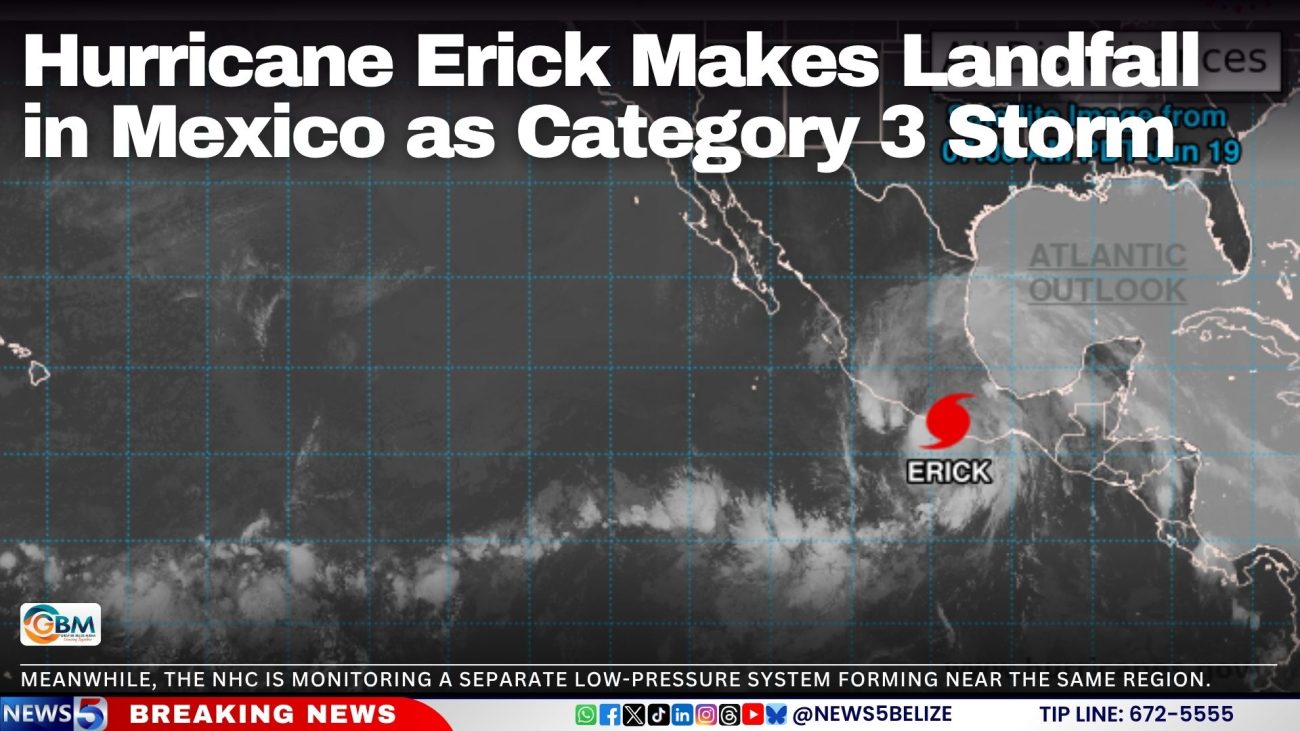 Hurricane Erick Makes Landfall in Mexico as Category 3 Storm