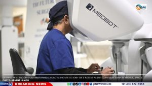 Florida Surgeon Performs Robotic Surgery 7,000 Miles From Patient