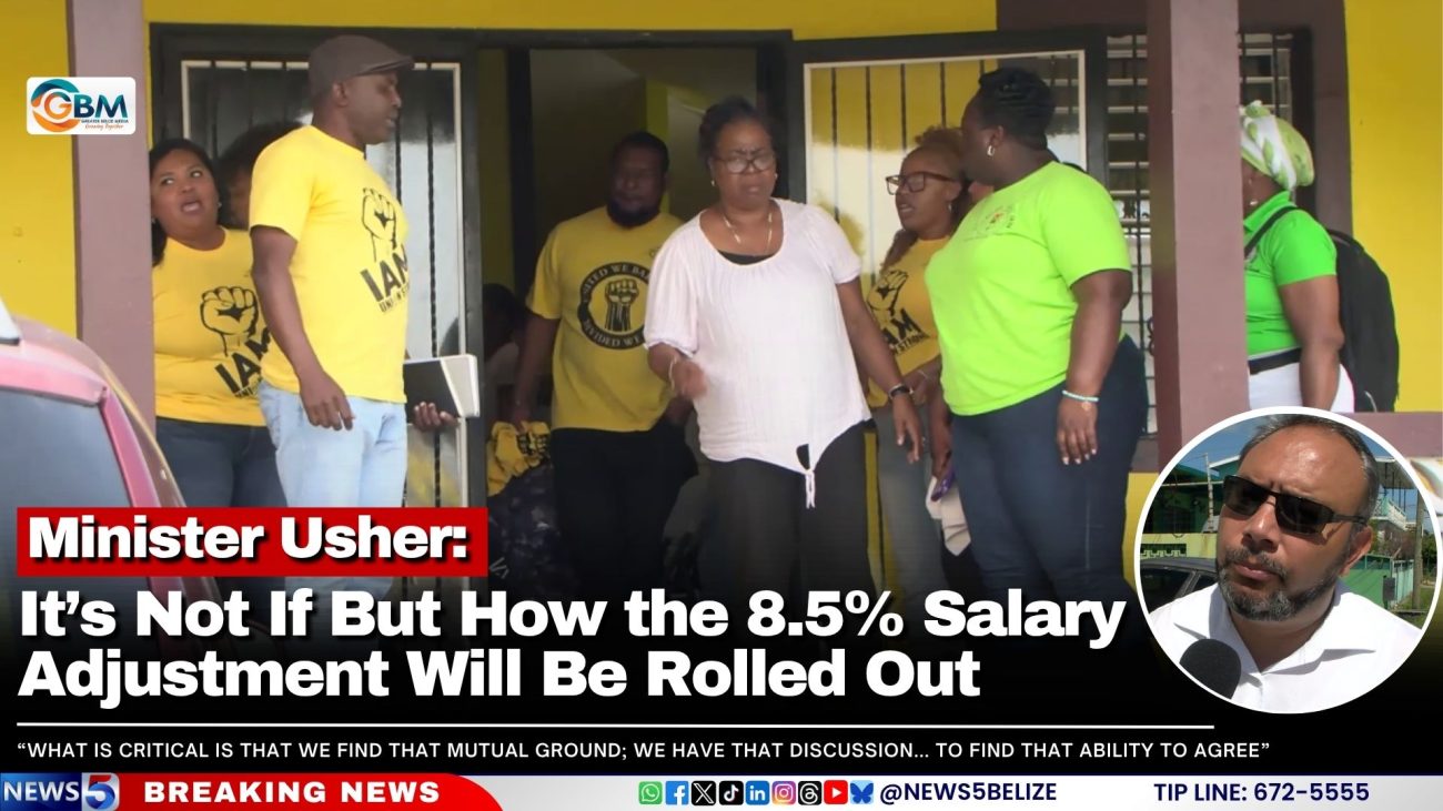 Minister Usher: It’s Not If But How the 8.5% Salary Adjustment Will Be Rolled Out