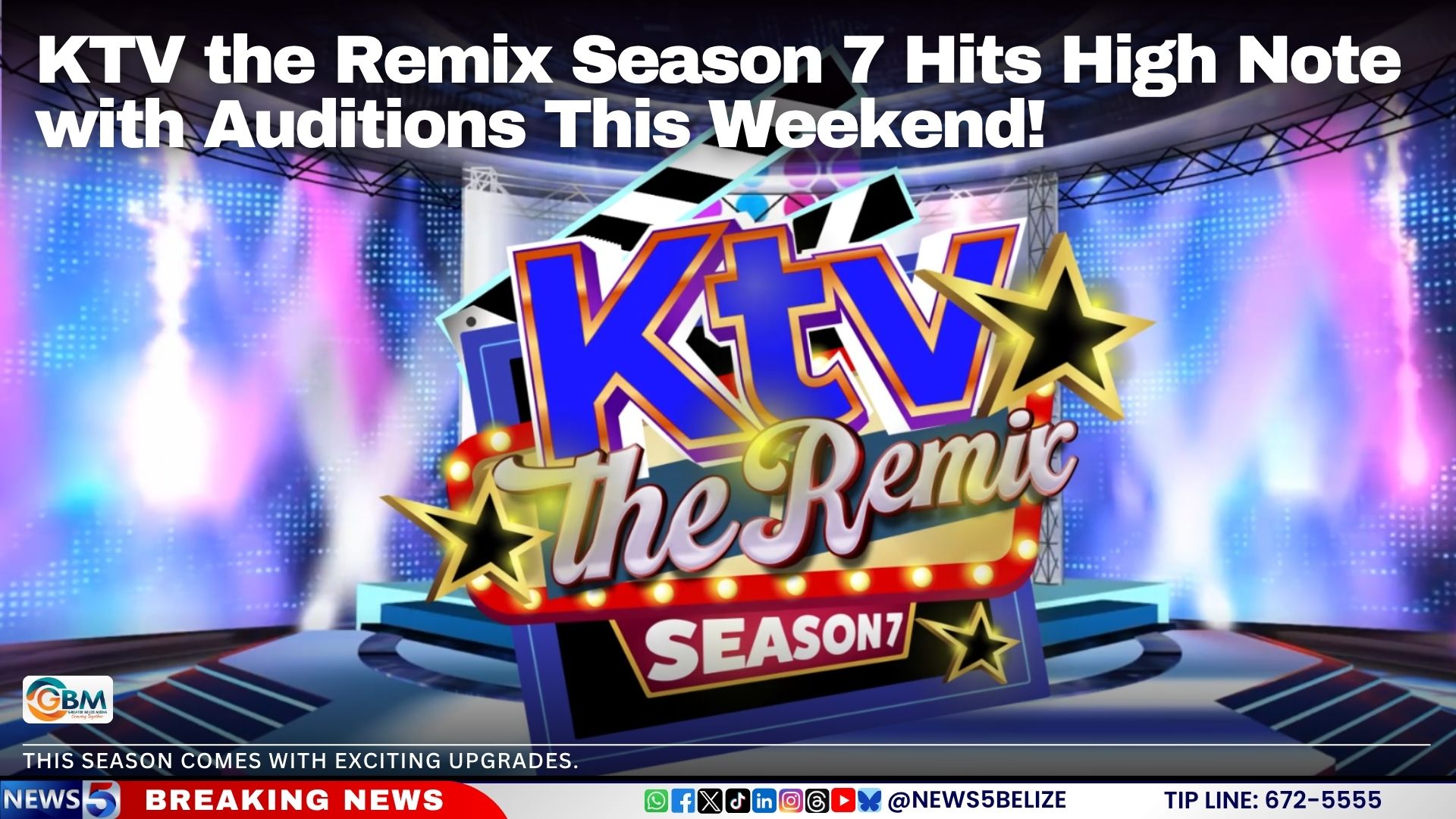 KTV the Remix Season 7 Hits High Note with Auditions This Weekend!