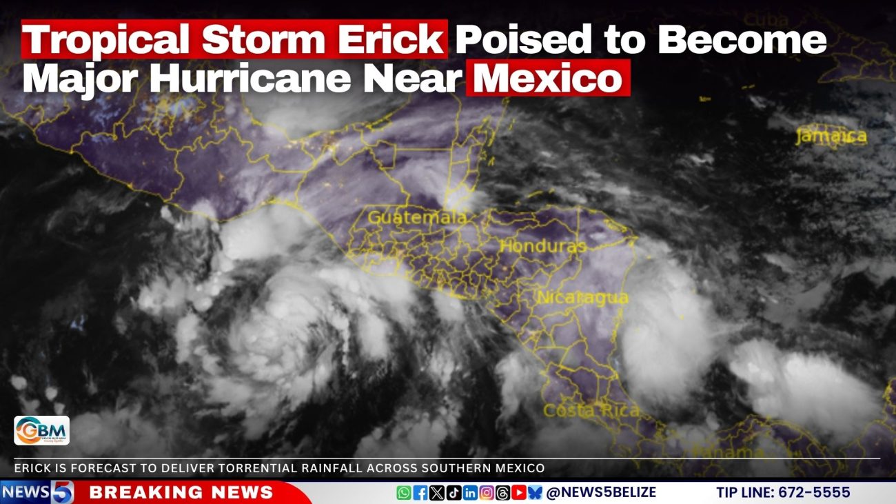 Tropical Storm Erick Poised to Become Major Hurricane Near Mexico
