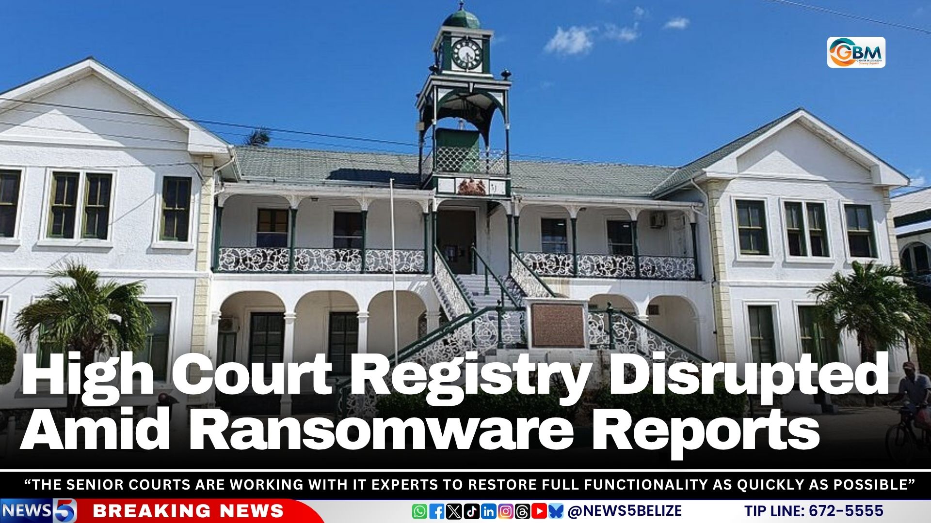 High Court Registry Disrupted Amid Ransomware Reports