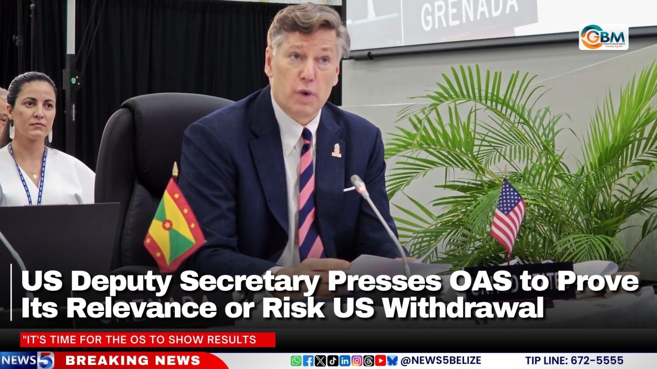 US Deputy Secretary Presses OAS to Prove Its Relevance or Risk US Withdrawal