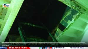 Flood at Police Station Caused by Open Roof Hatch