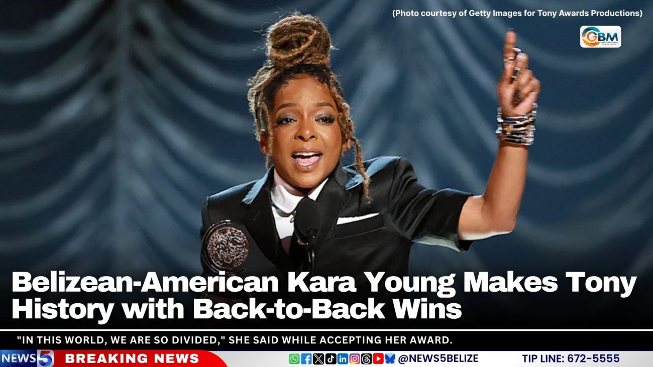 Belizean-American Kara Young Makes Tony History with Back-to-Back Wins