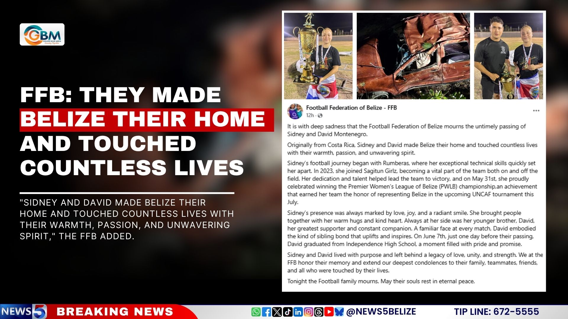 FFB: They Made Belize Their Home and Touched Countless Lives