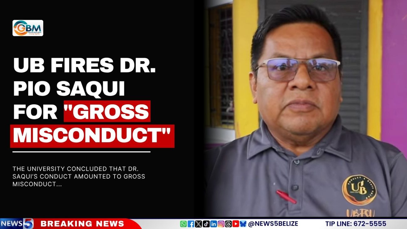 UB Fires Dr. Pio Saqui For "Gross Misconduct"