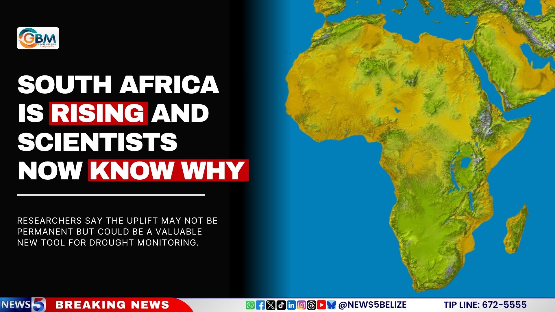 South Africa Is Rising And Scientists Now Know Why