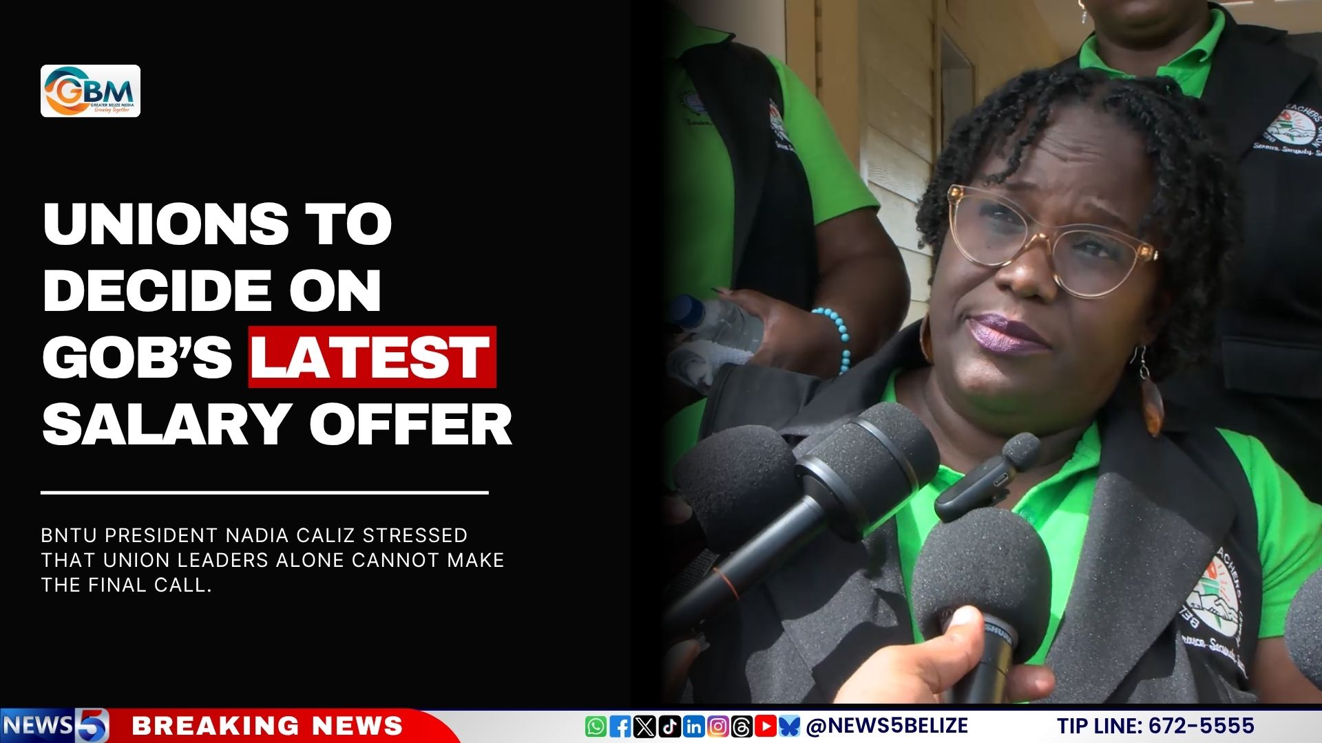 Unions to Decide on GOB’s Latest Salary Offer