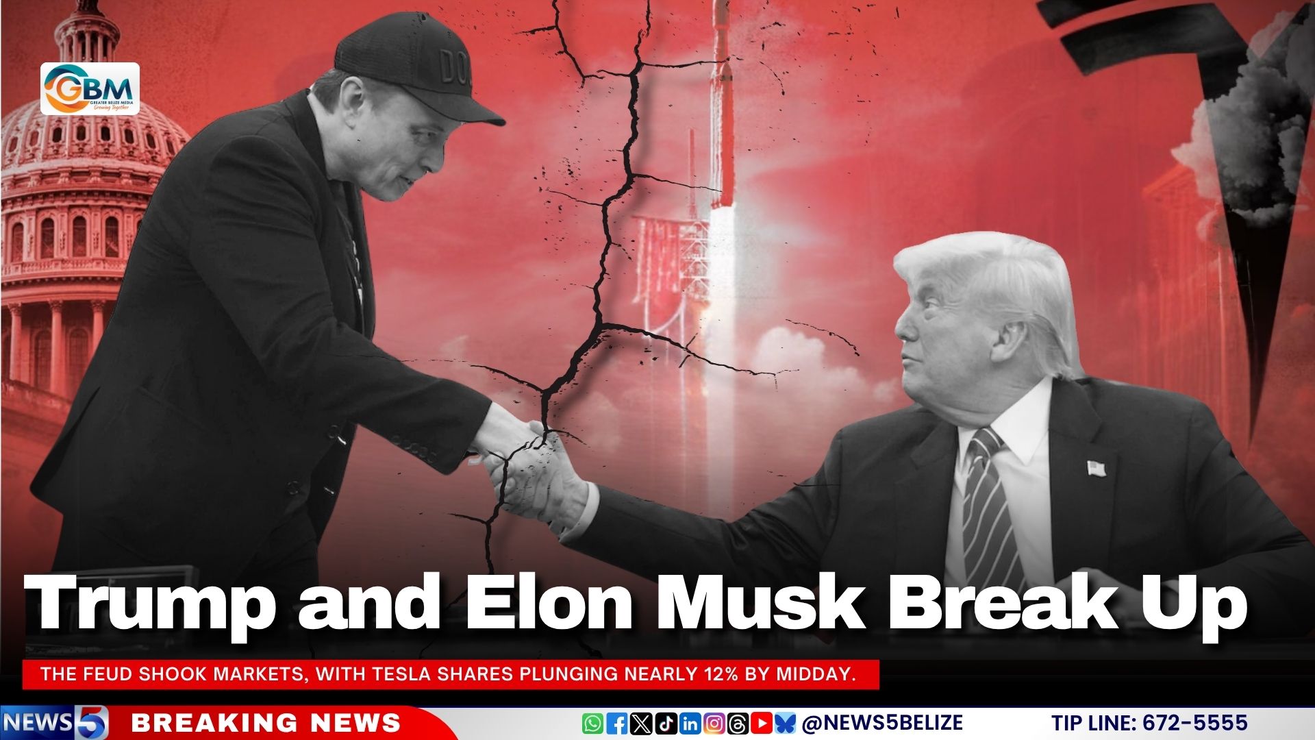Trump and Elon Musk Break Up
