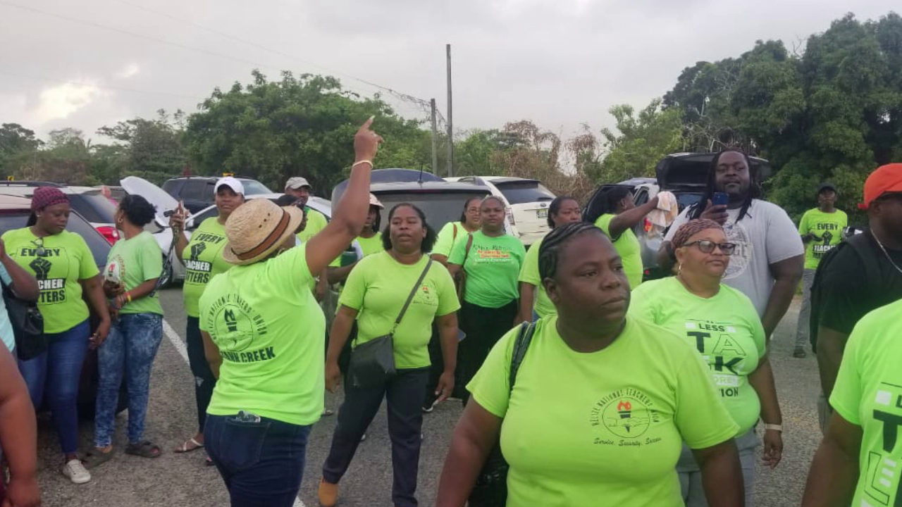 Eleven Teachers Charged After Dangriga Roadblock Protest