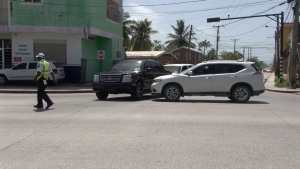 Traffic Lights Fail Again at Busy Belize City Intersection