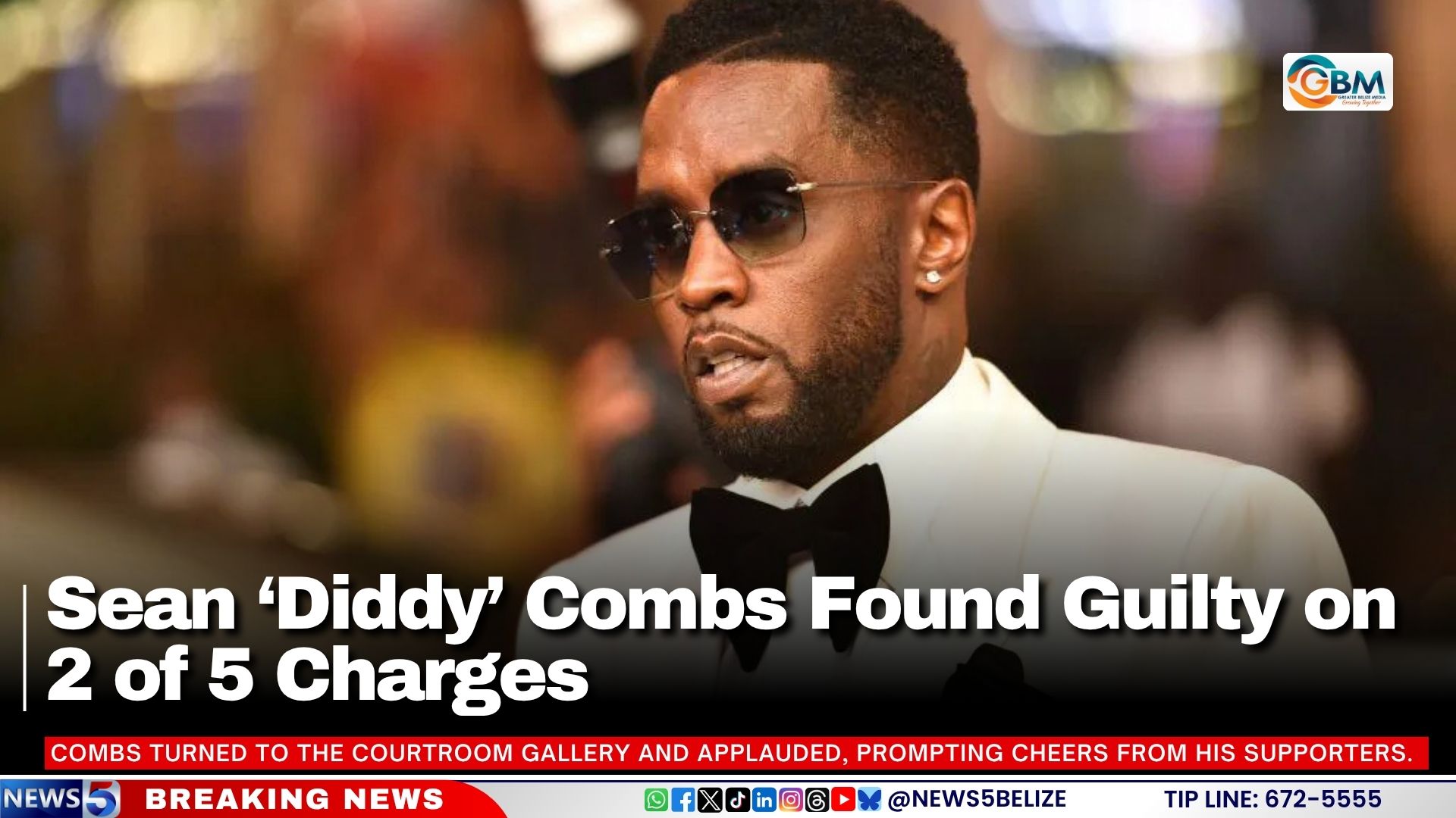 Sean ‘Diddy’ Combs Found Guilty on 2 of 5 Charges
