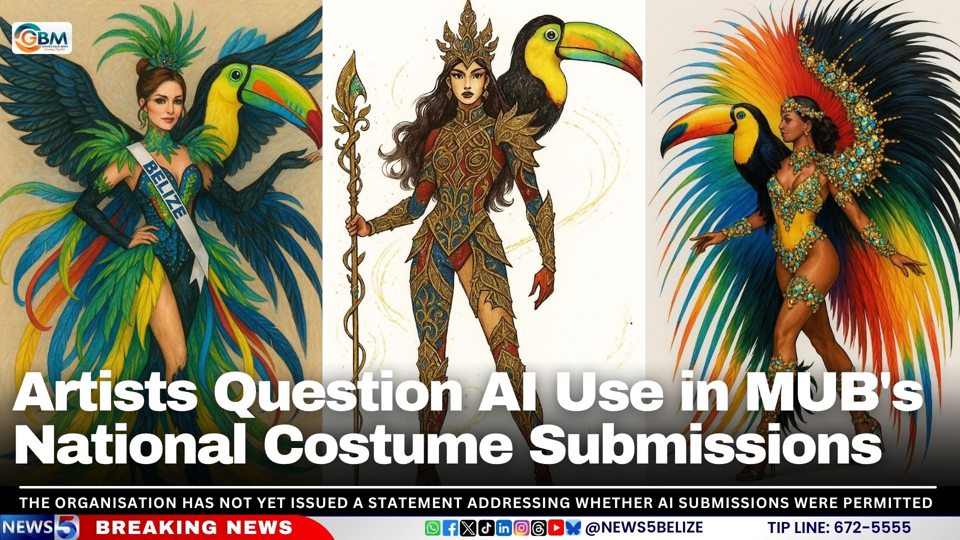 Artists Question AI Use in MUB's National Costume Submissions